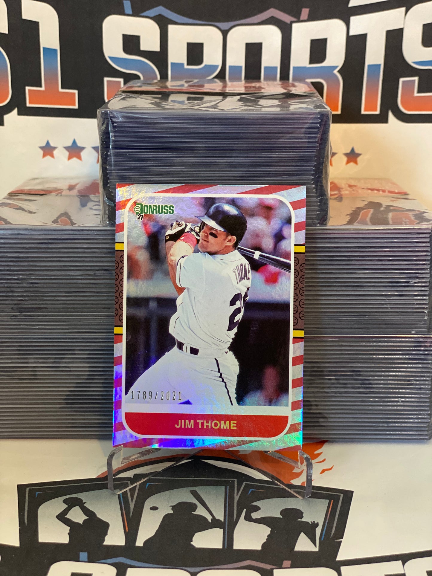 2021 Donruss (Retro, 1789/2021) Jim Thome #216