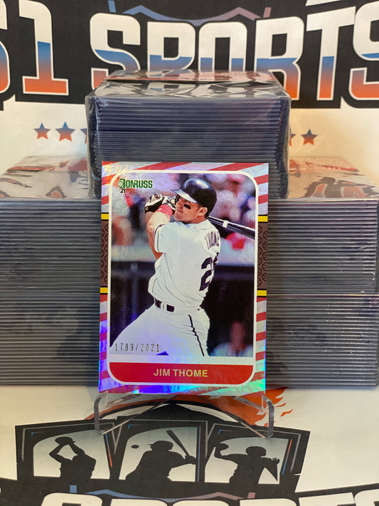 2021 Donruss (Retro, 1789/2021) Jim Thome #216