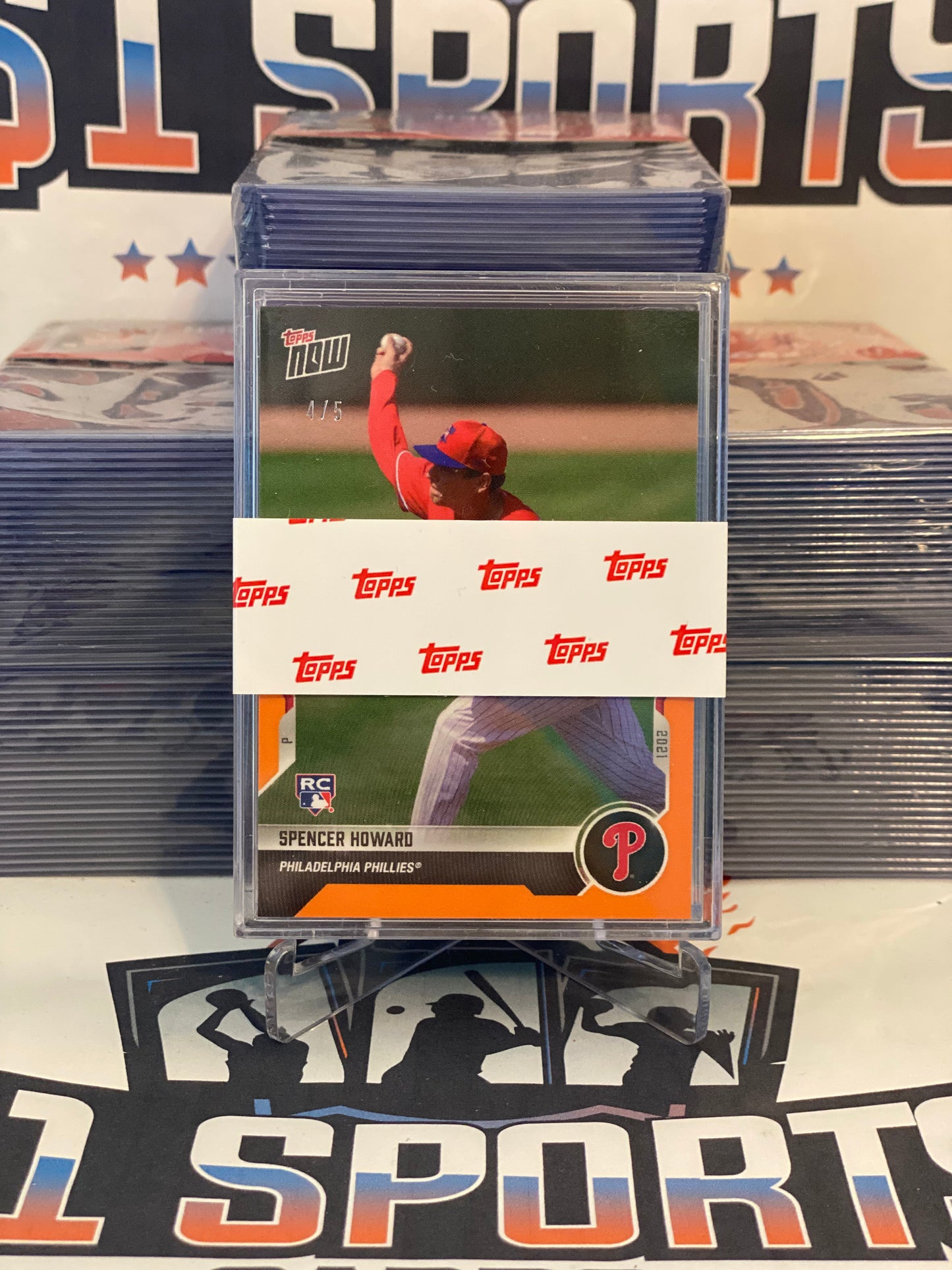 2021 Topps Now Philadelphia Phillies Team Set - Spencer Howard 04/05