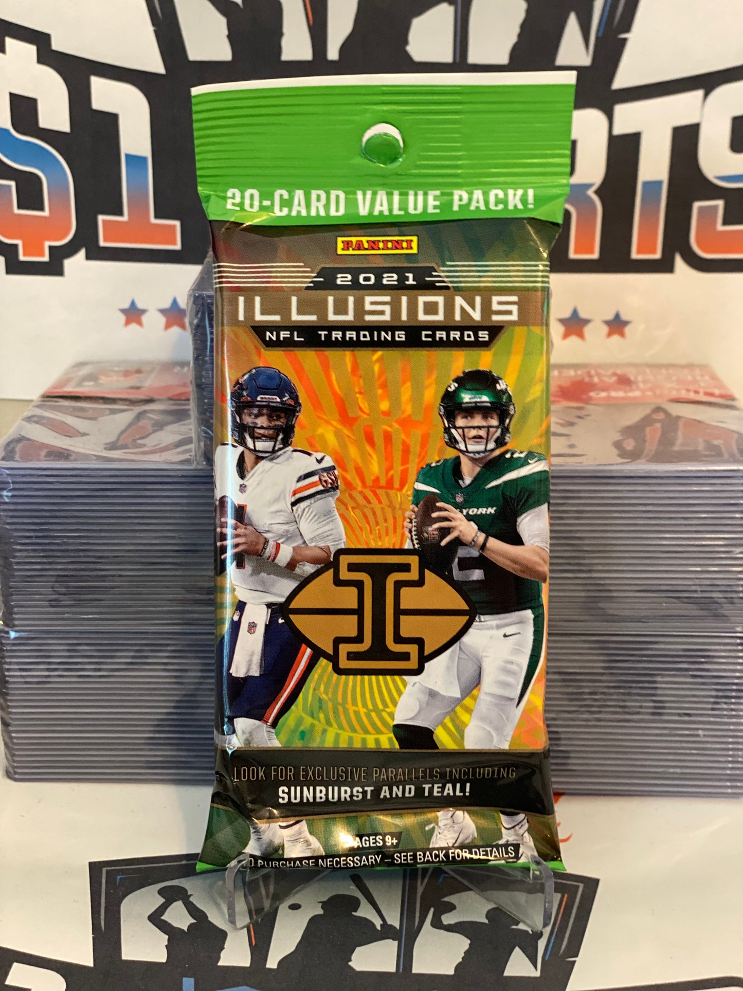 2021 Panini Illusions NFL Football Fat Pack