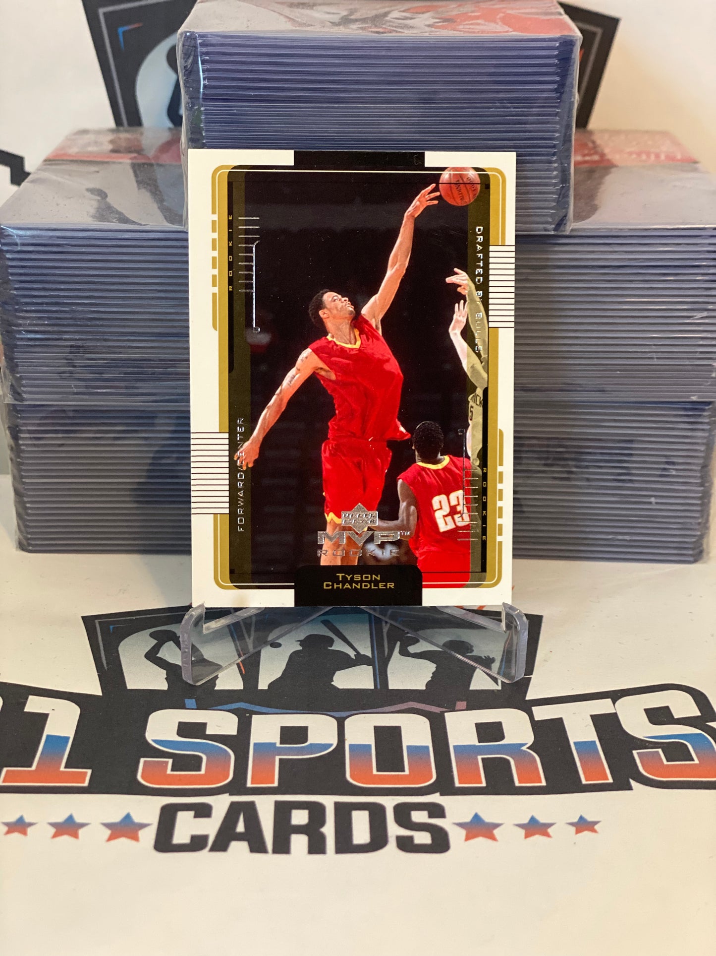 2001 Upper Deck MVP Tyson Chandler Rookie #193