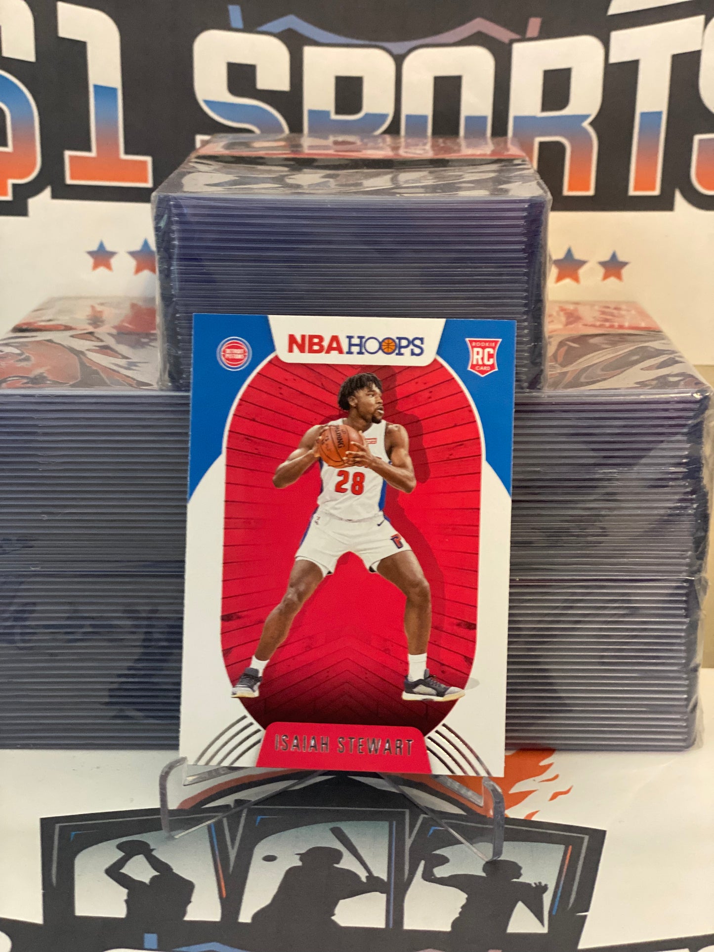 2020 NBA Hoops Isaiah Stewart Rookie #233