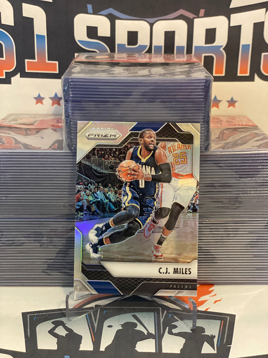 2016 Panini Prizm (Silver Prizm) C.J. Miles #190