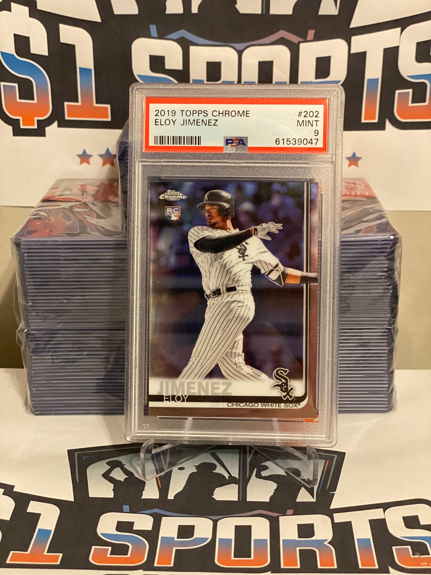 2019 Topps Chrome Eloy Jimenez Rookie #53 - PSA 9