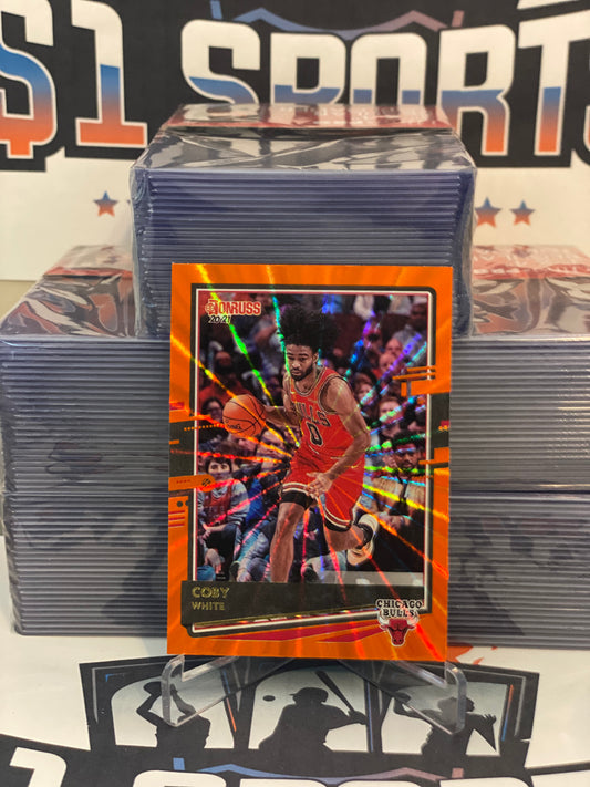 2020 Donruss (Orange Laser) Coby White #148