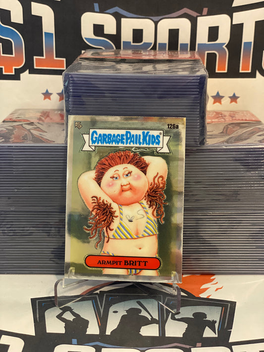 2021 Topps Garbage Pail Kids Chrome Series 4 Armpit Britt #126a