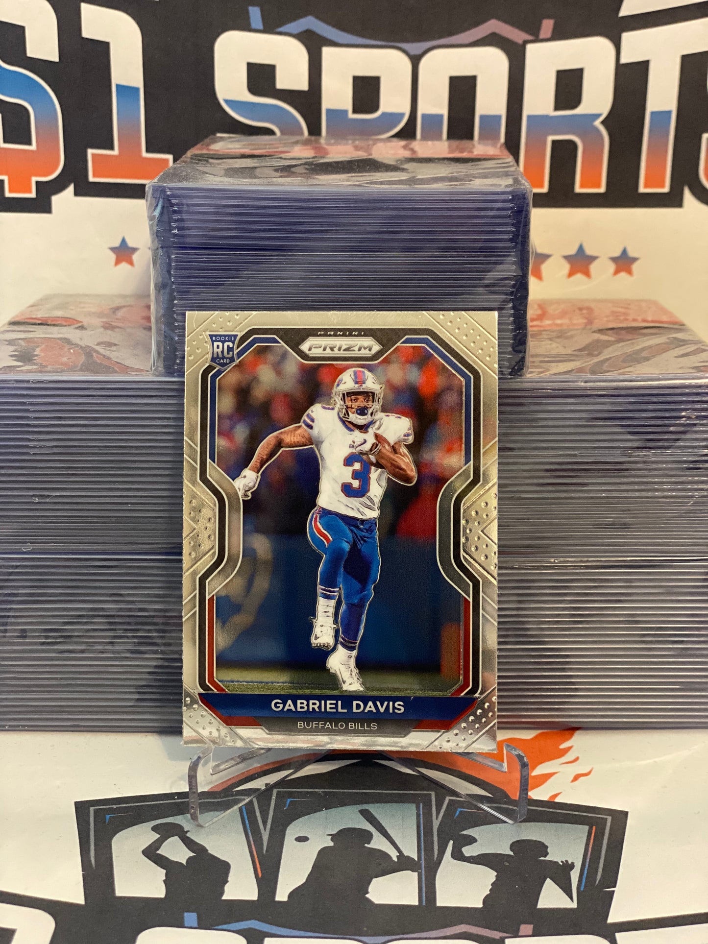 2020 Panini Prizm Gabriel Davis Rookie #312