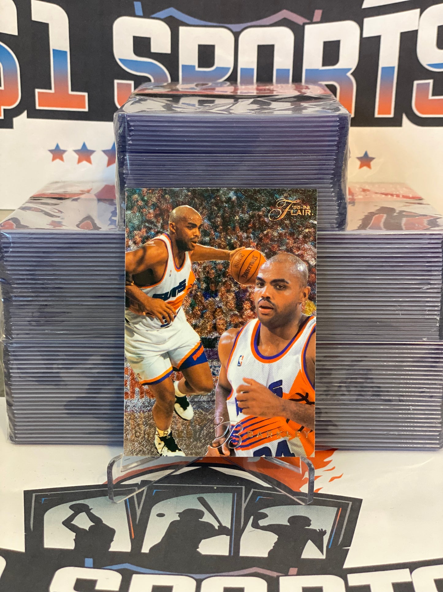1995 Fleer Flair Charles Barkley #104