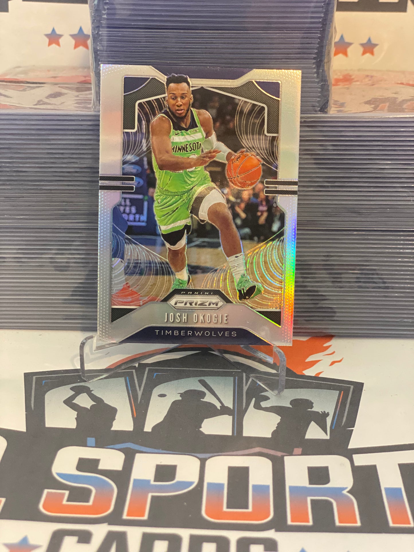 2019 Panini Prizm (Silver Prizm) Josh Okogie #163