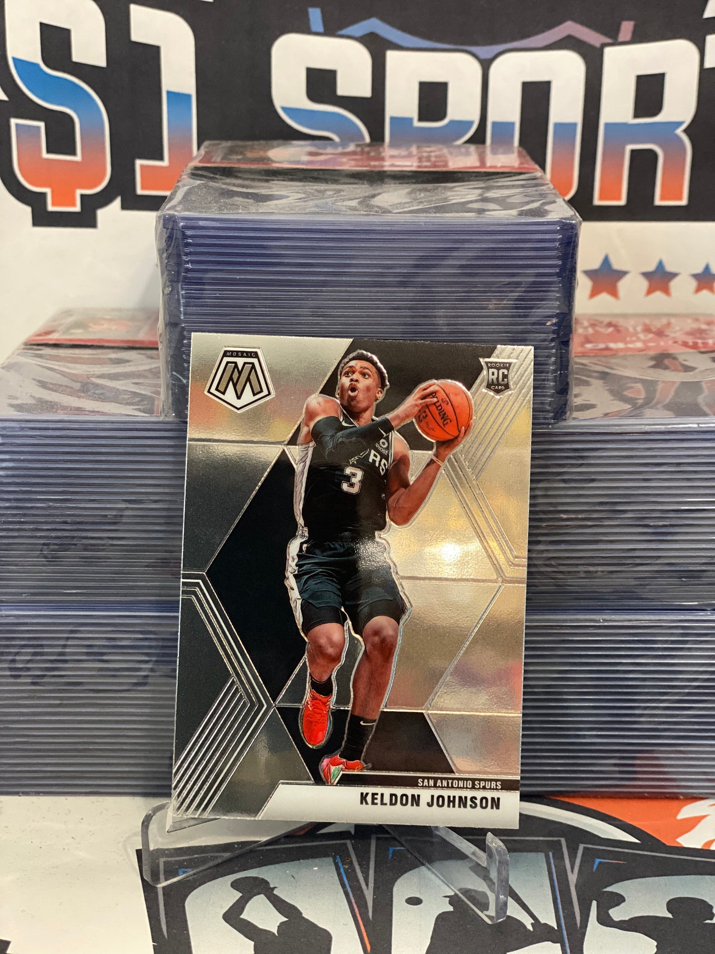 2019 Panini Mosaic Keldon Johnson Rookie #238