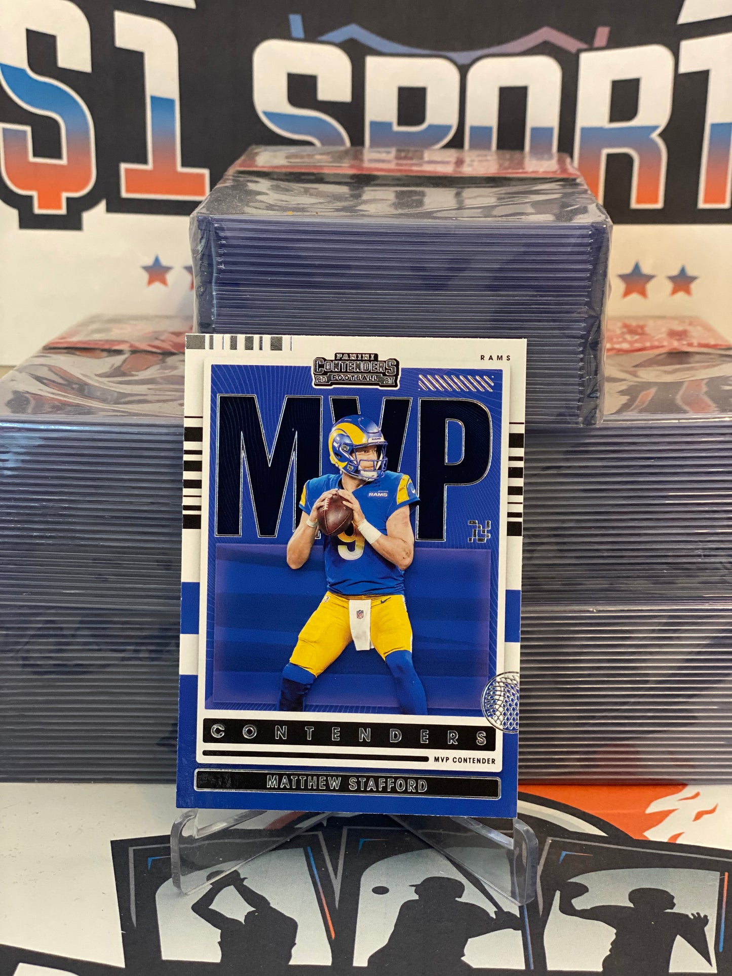2021 Panini Contenders (MVP) Matthew Stafford #MVP-MST