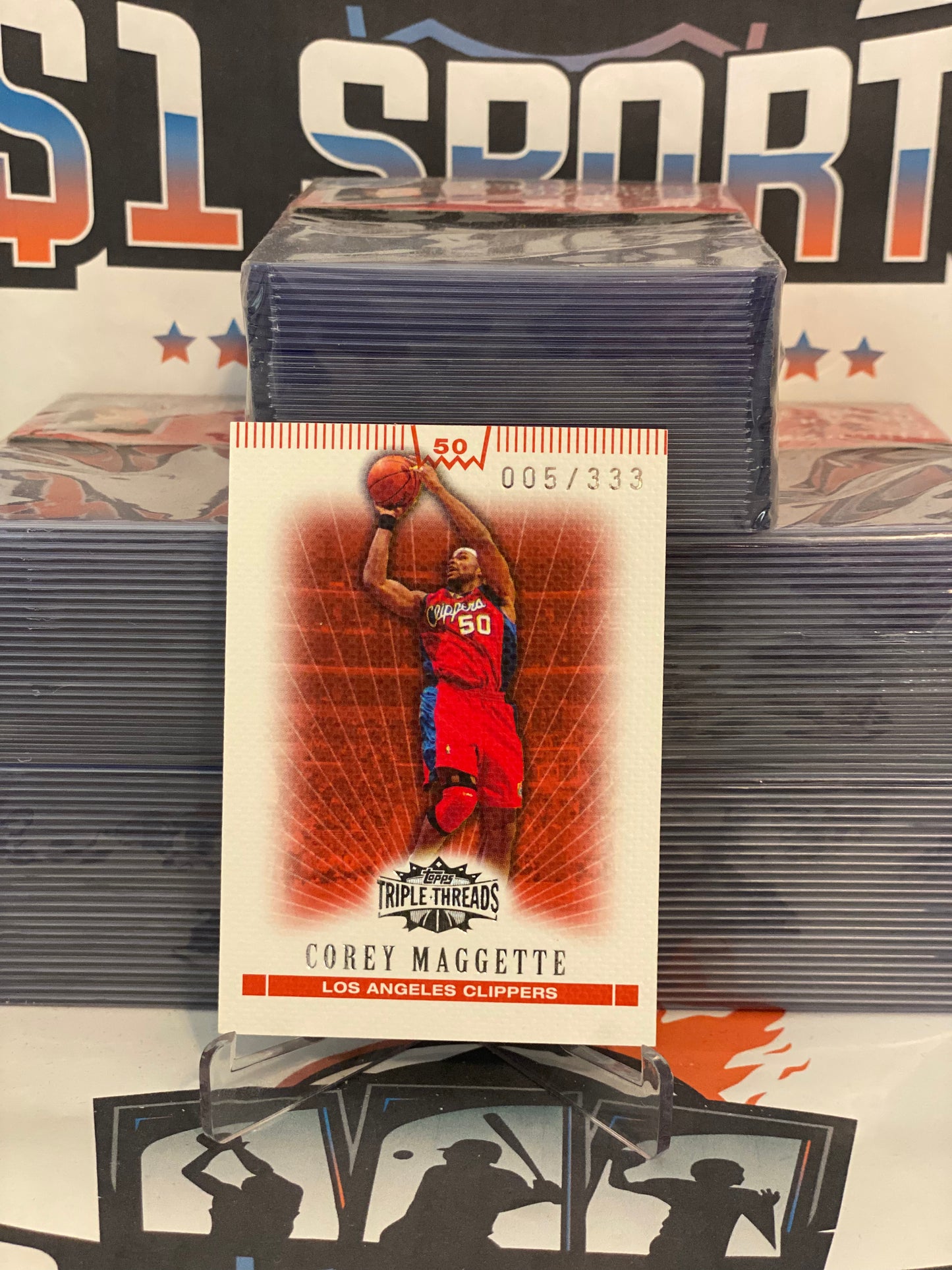 2008 Topps Triple Threads (005/333) Corey Maggette #29