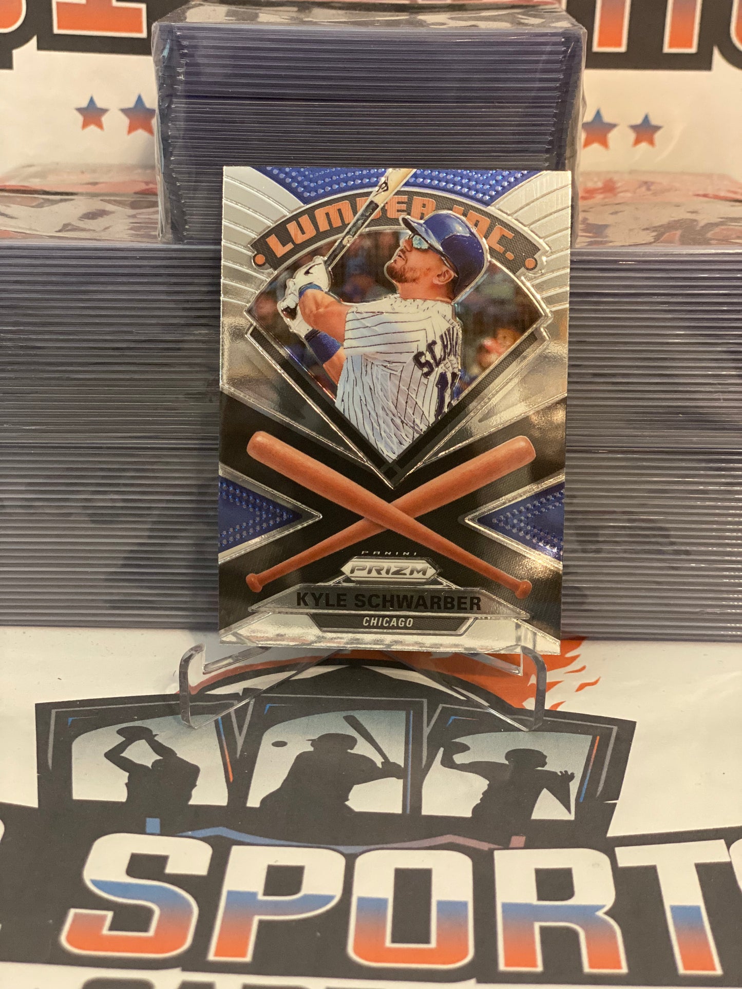 2020 Panini Prizm (Lumber, Inc.) Kyle Schwarber #LI-10