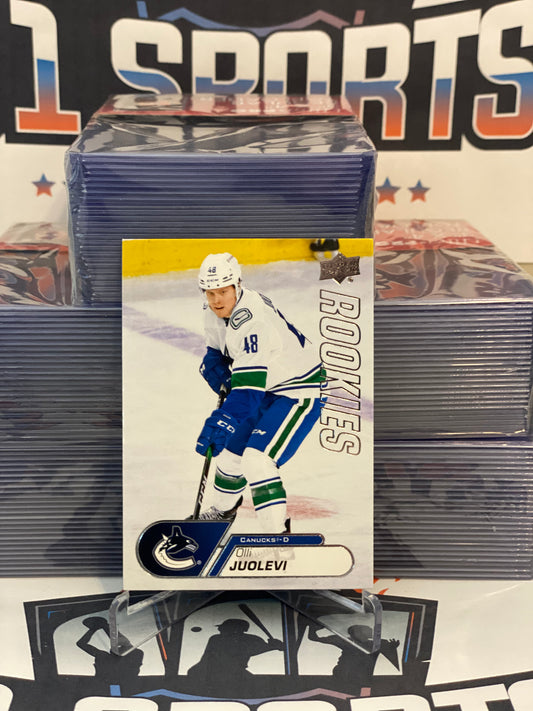 2020 Upper Deck (Rookie Box Set) Olli Juolevi #3
