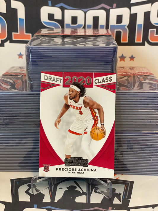 2020 Panini Contenders (2020 Draft Class) Precious Achiuwa Rookie #16