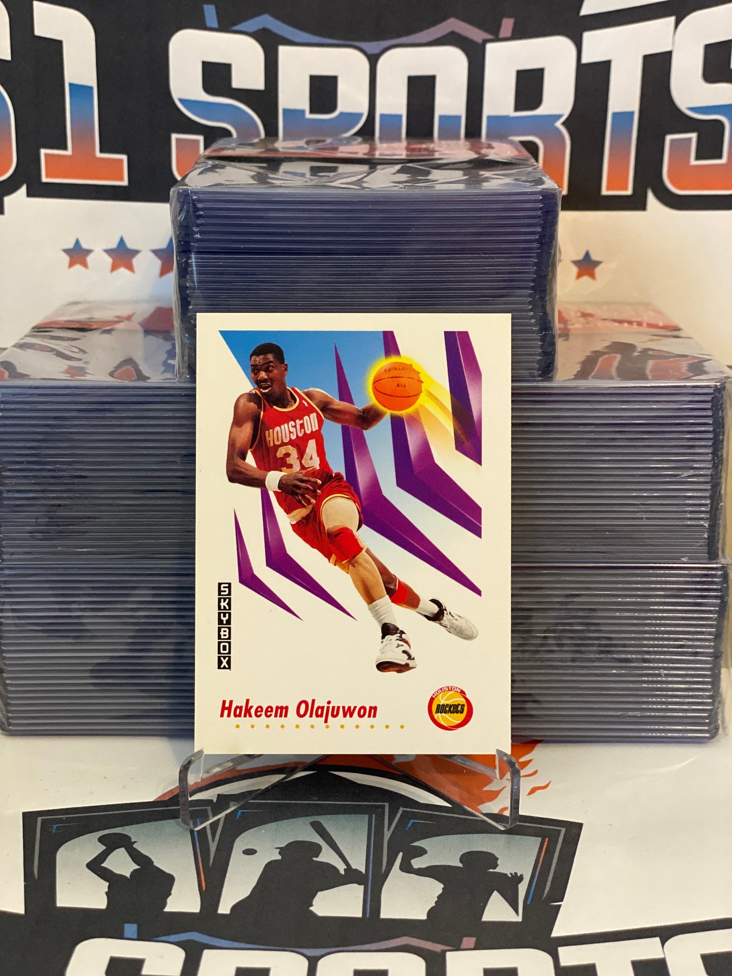 1991 Skybox Hakeem Olajuwon #105