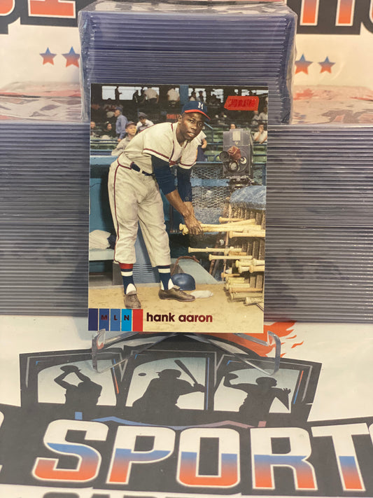 2020 Topps Stadium Club (Red Foil) Hank Aaron #192