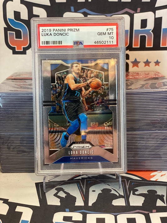 2019 Panini Prizm (2nd Year) Luka Doncic #75 - PSA 10