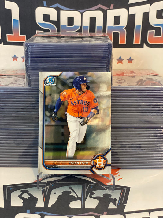 2022 Bowman Chrome Prospects Pedro Leon #BCP-115