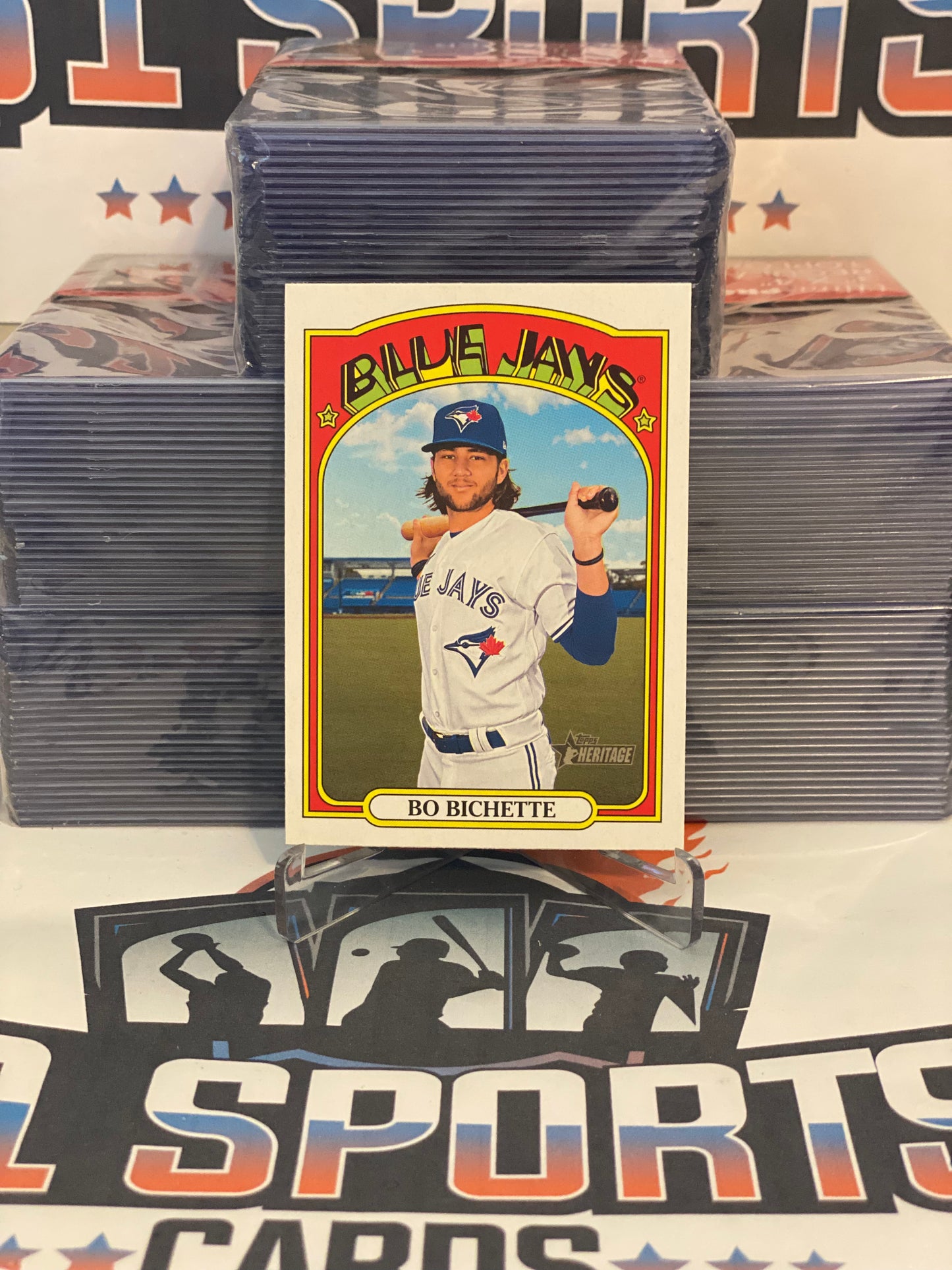 2021 Topps Heritage Bo Bichette #293