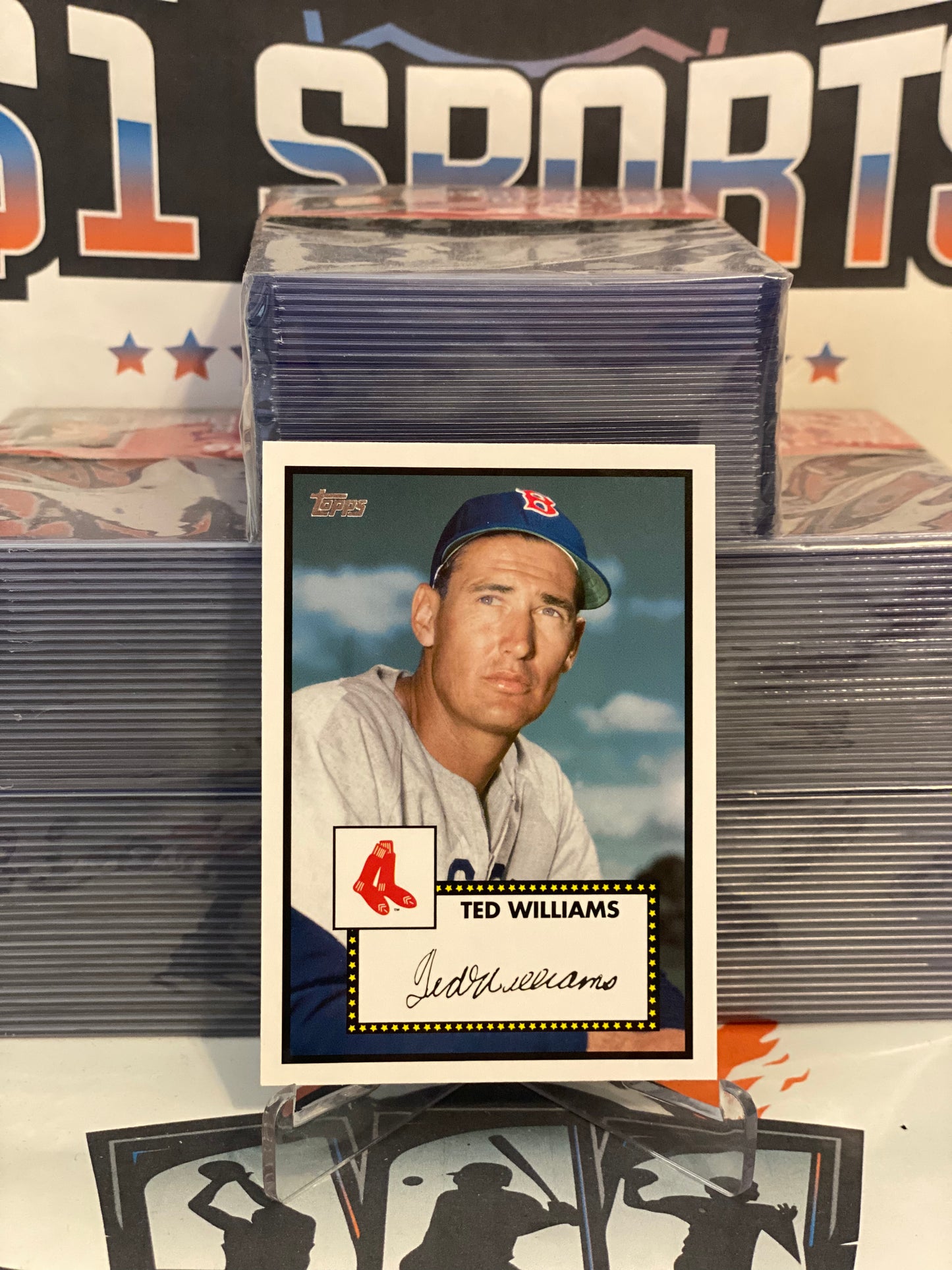 2021 Topps (Cards The Never Were) Ted Williams #CNW-2