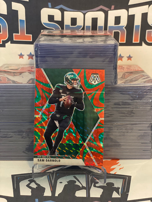 2020 Panini Mosaic (Red Reactive Prizm) Sam Darnold #156