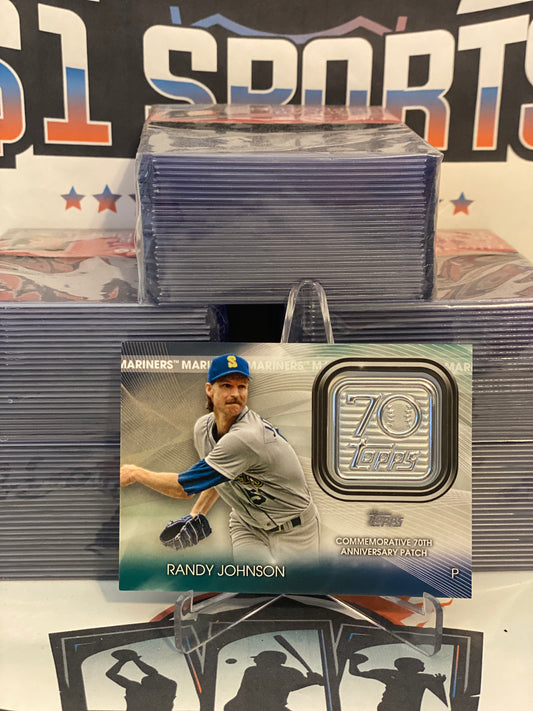 2021 Topps (Commemorative Logo Patch Relic) Randy Johnson #T70-RJ