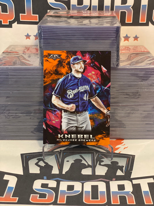 2018 Topps Fire (Orange 032/299) Corey Knebel #24
