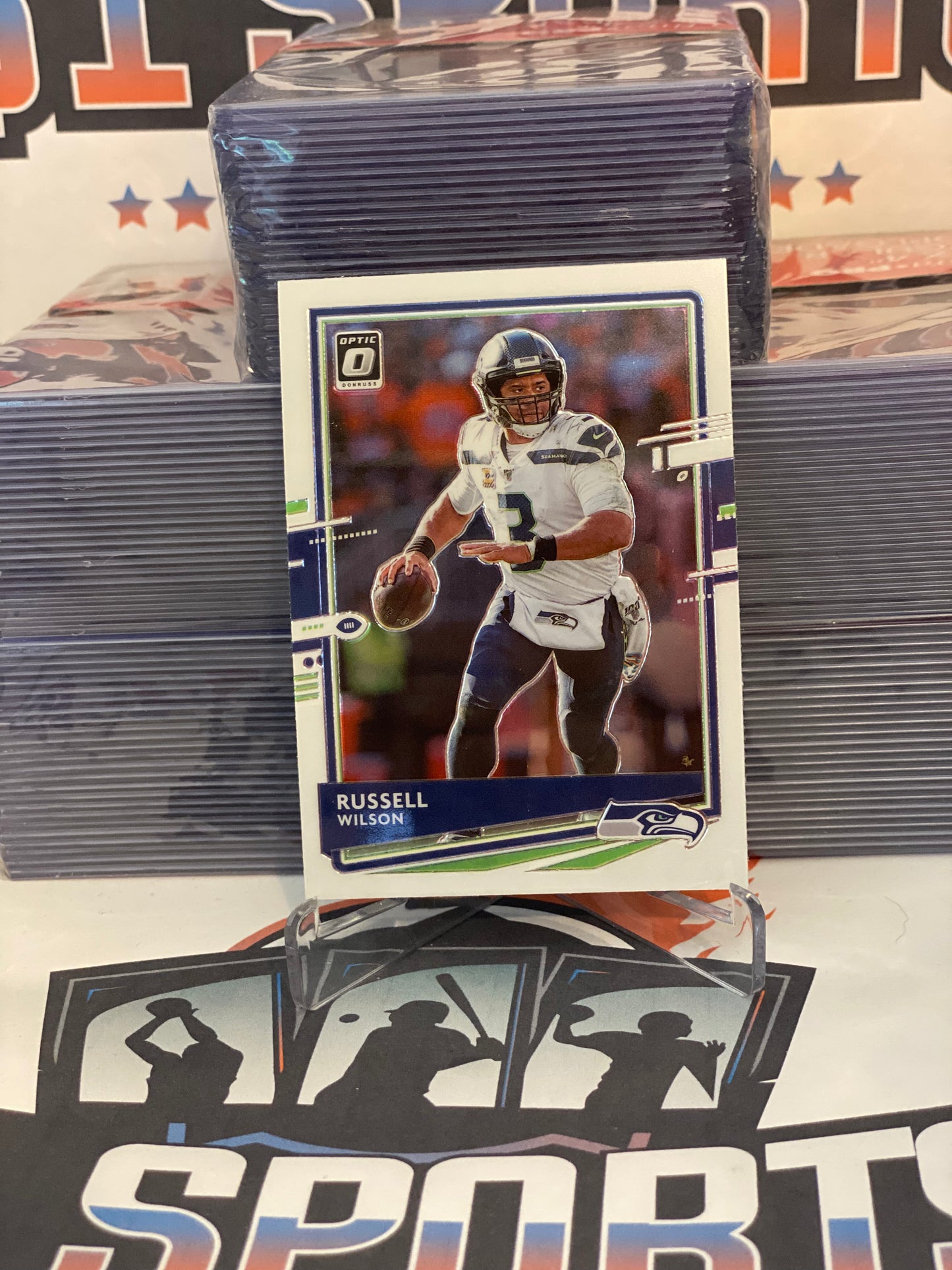 2020 Donruss Optic Russell Wilson #89