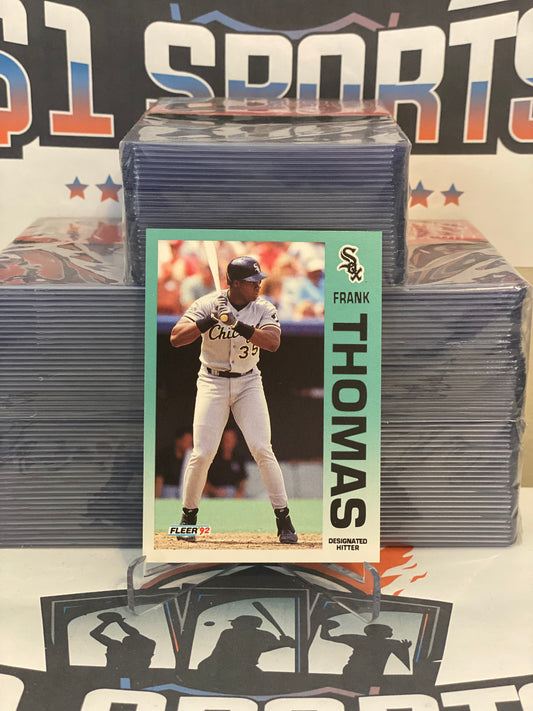 1992 Fleer Frank Thomas #100