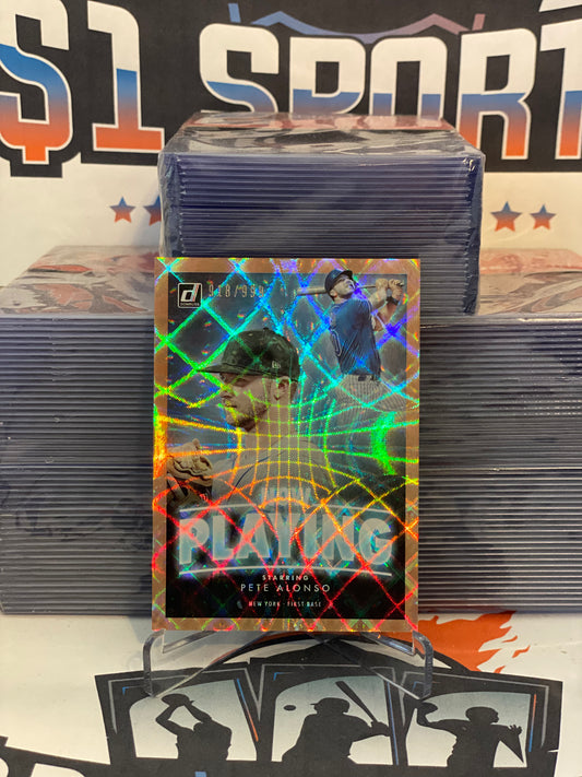 2020 Donruss (Now Playing 918/999) Pete Alonso #NP-3