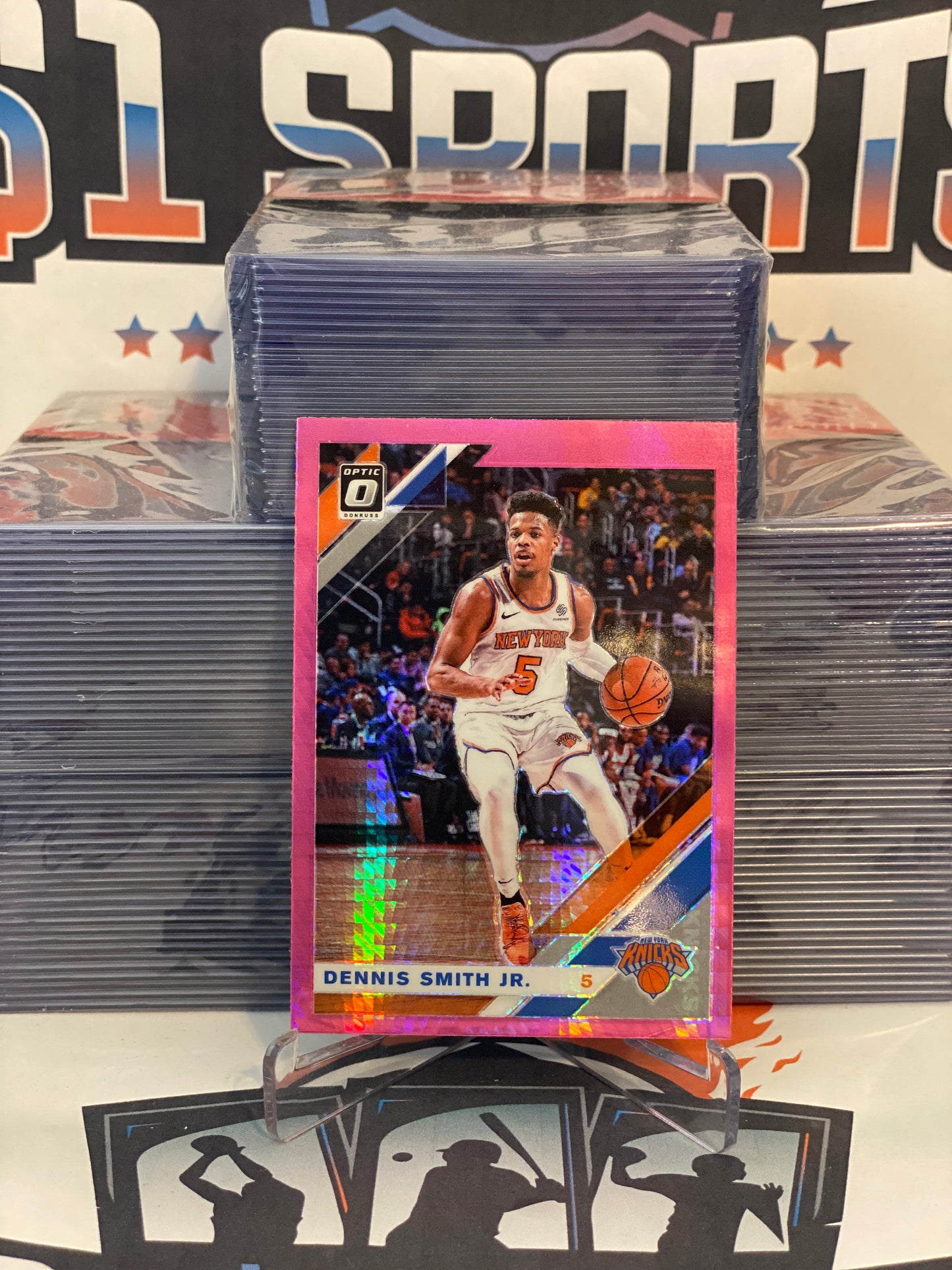 2019 Donruss Optic (Pink Prizm) Dennis Smith Jr. #53