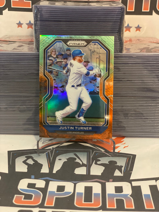 2021 Panini Prizm (Cosmic Prizm) Justin Turner #5