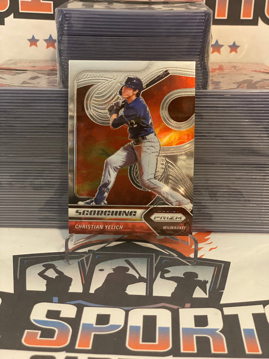 2020 Panini Prizm (Scorching) Christian Yelich #S-3