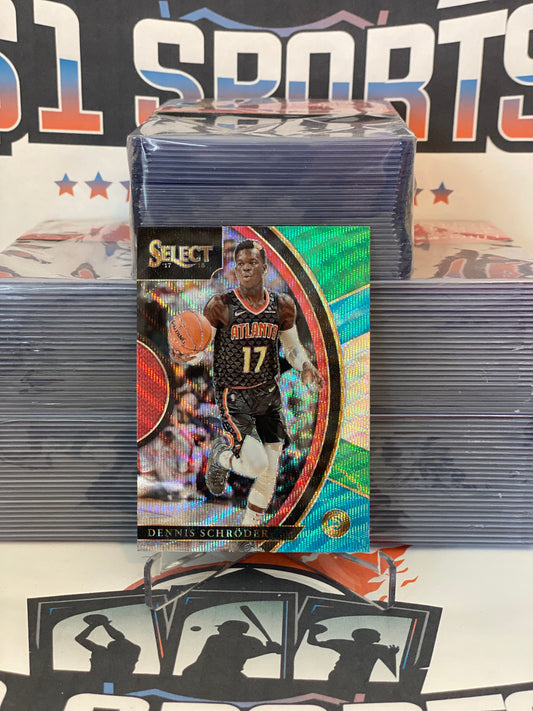 2017 Panini Select (Tri-Color Prizm) Dennis Schroder #89