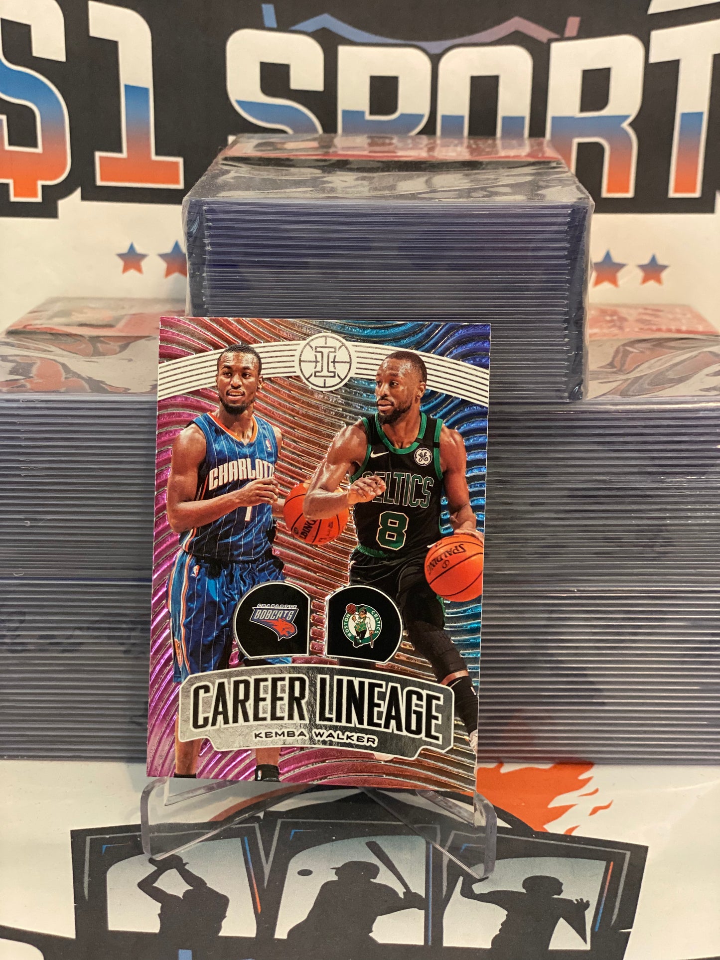 2019 Panini Illusions (Career Lineage) Kemba Walker #7