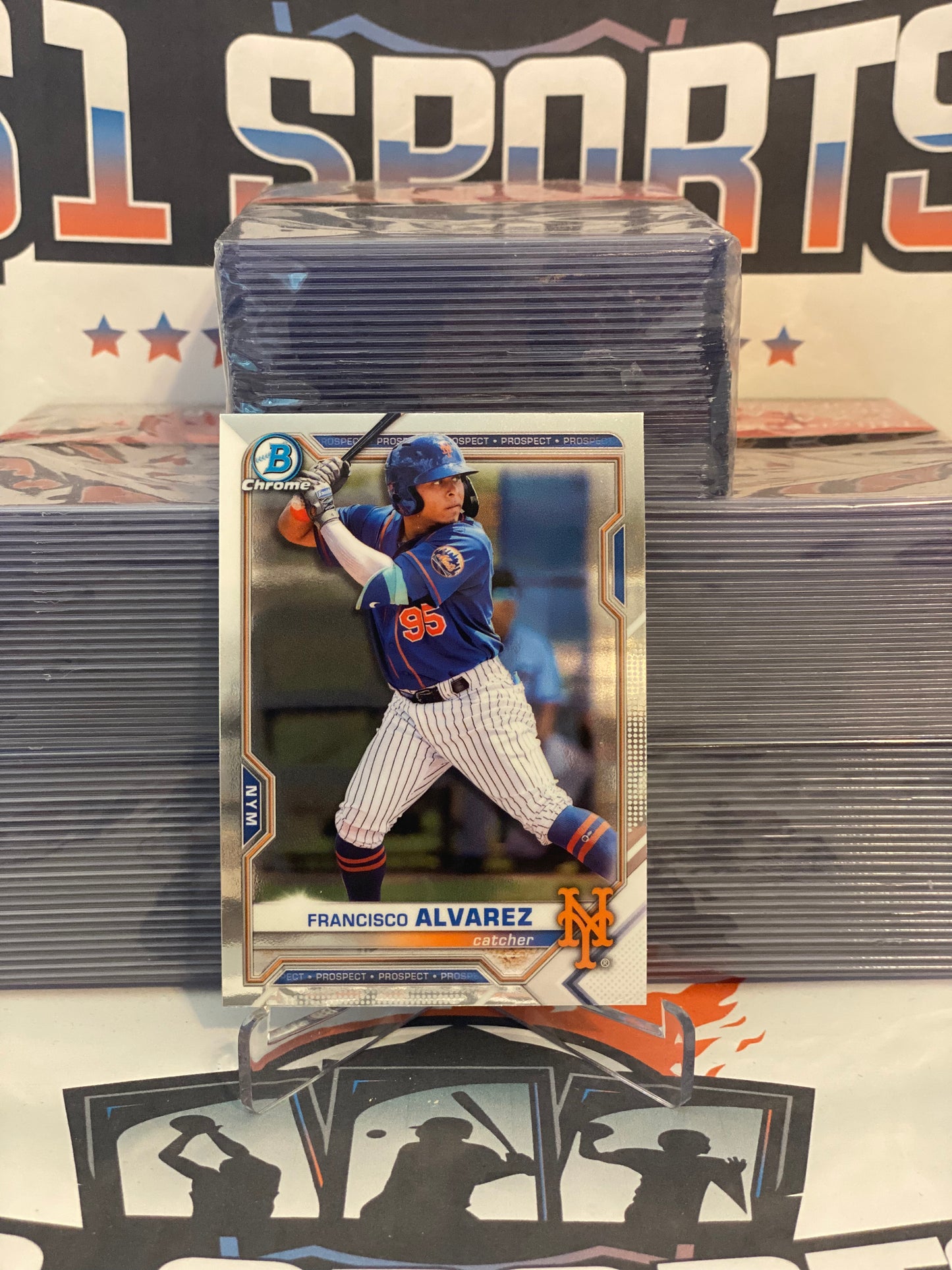 2020 Bowman Chrome Prospects Francisco Alvarez #BCP-209