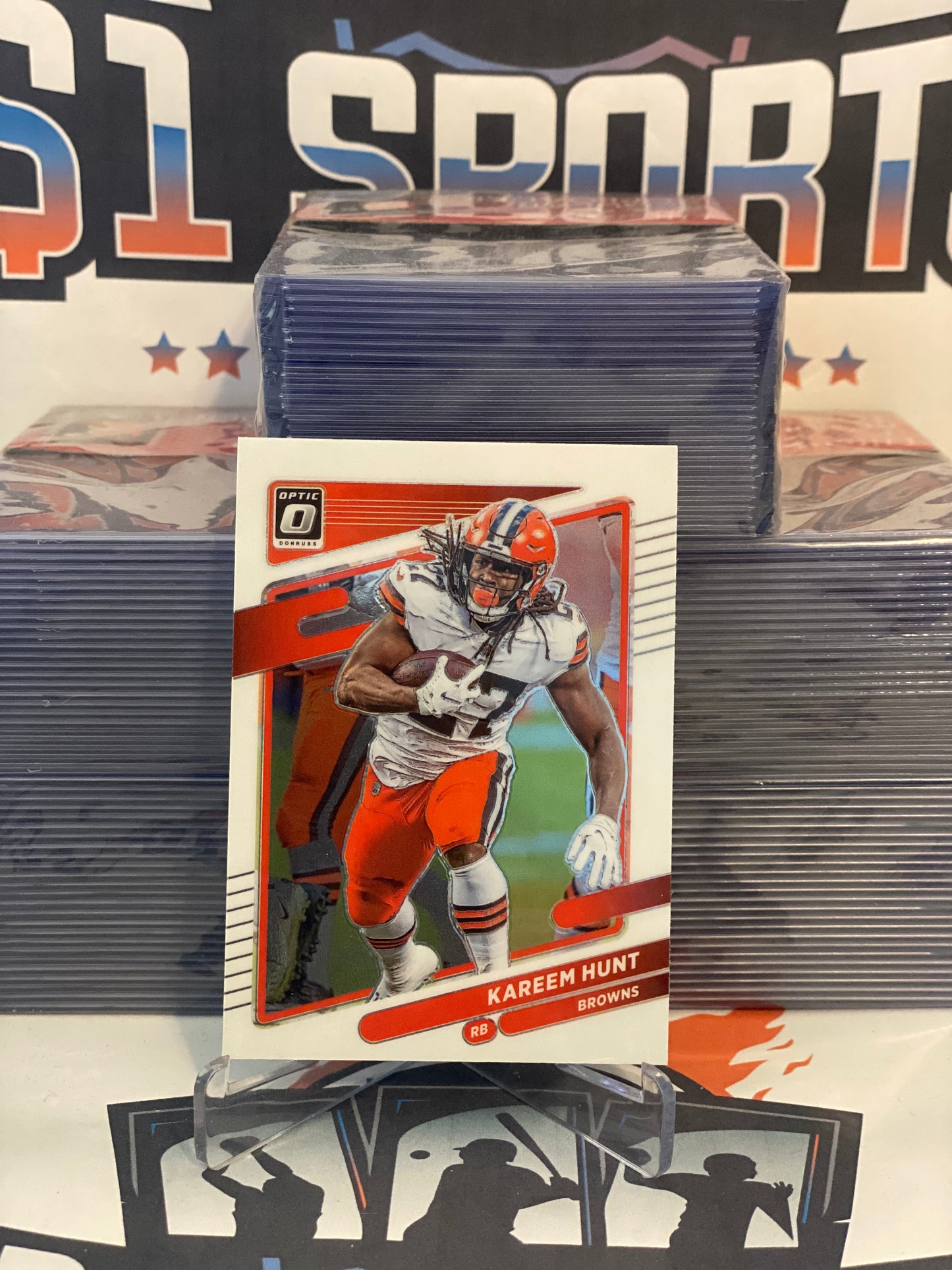 2021 Donruss Optic Kareem Hunt #142