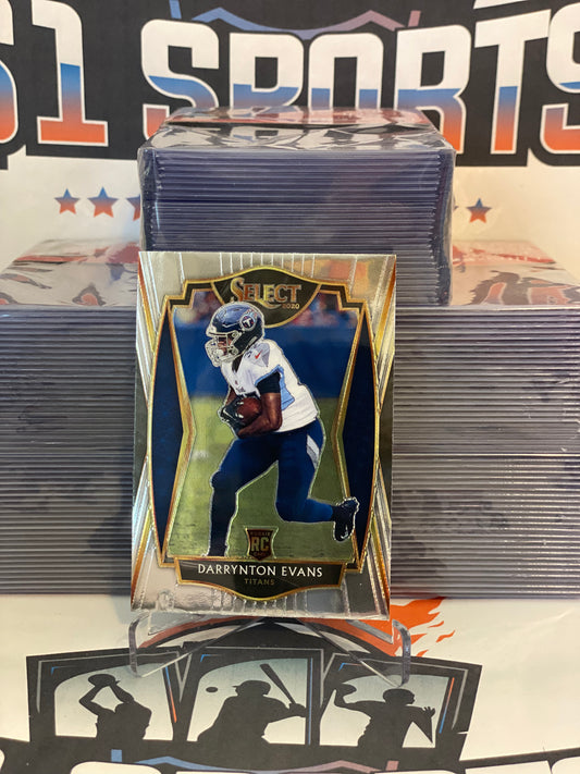 2020 Panini Select (Premier Level) Darrynton Evans Rookie #178