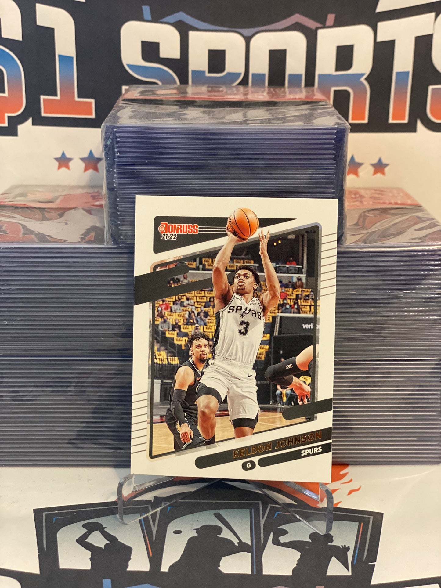 2021 Donruss Keldon Johnson #104
