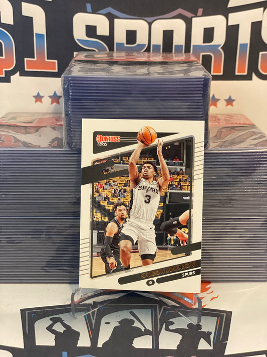 2021 Donruss Keldon Johnson #104