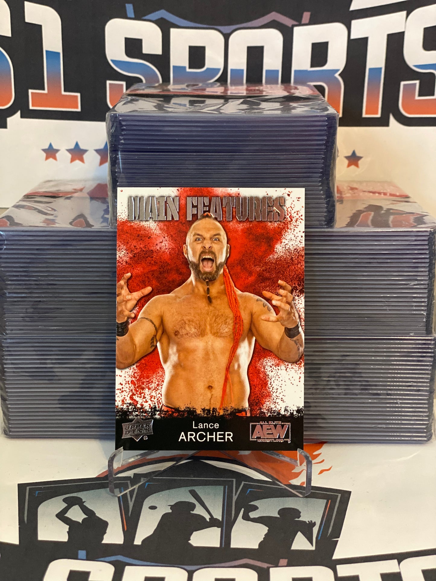 2021 Upper Deck AEW (Main Features) Lance Archer #MF-3