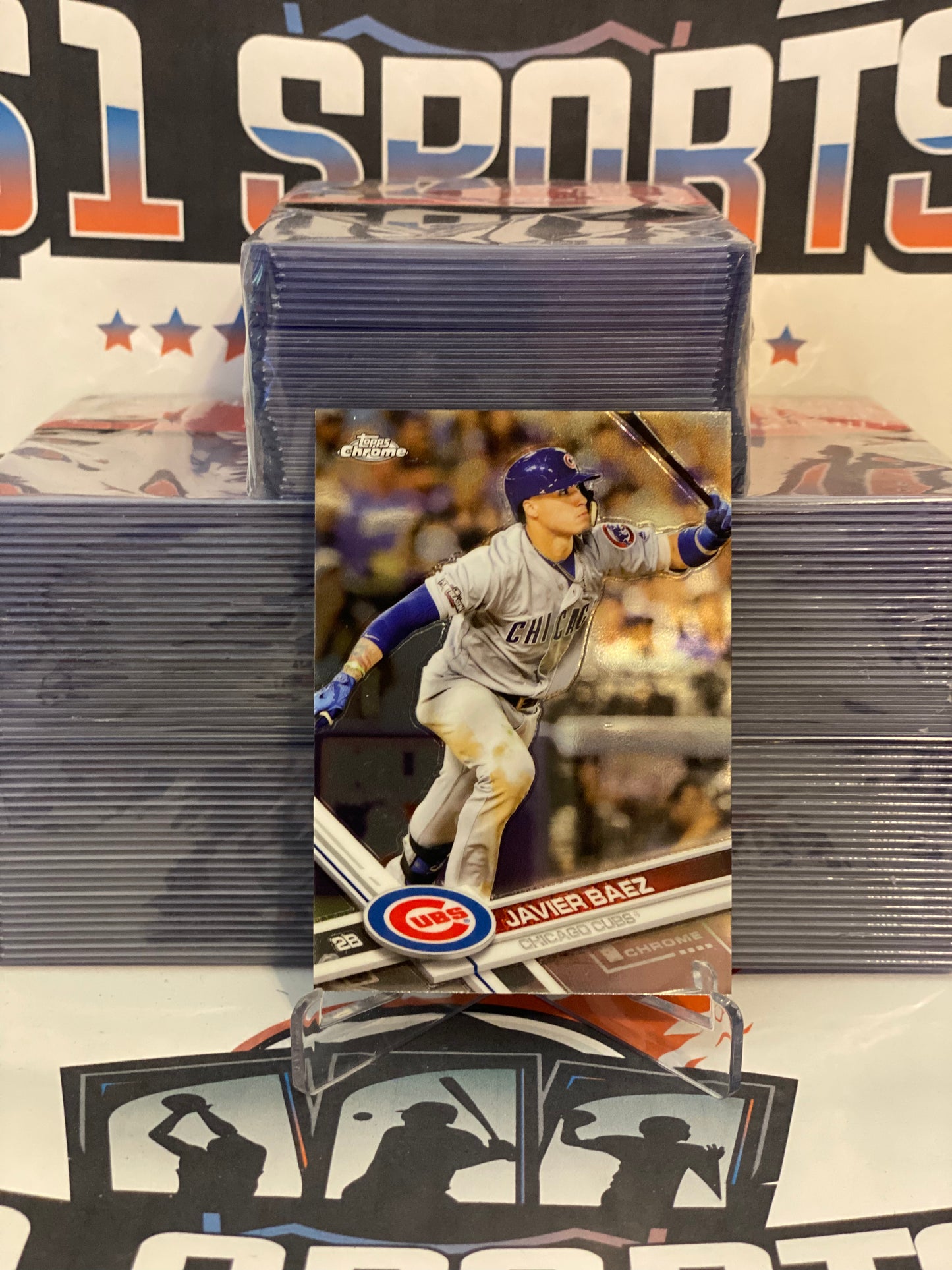 2017 Topps Chrome Javier Baez #114