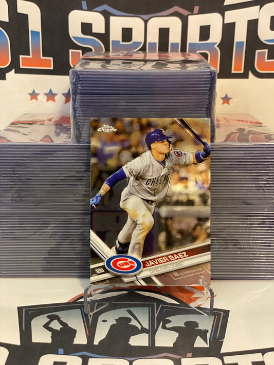 2017 Topps Chrome Javier Baez #114