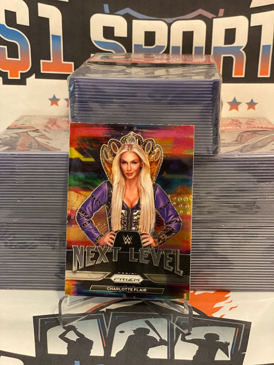 2022 Panini Prizm WWE (Next Level) Charlotte Flair #25