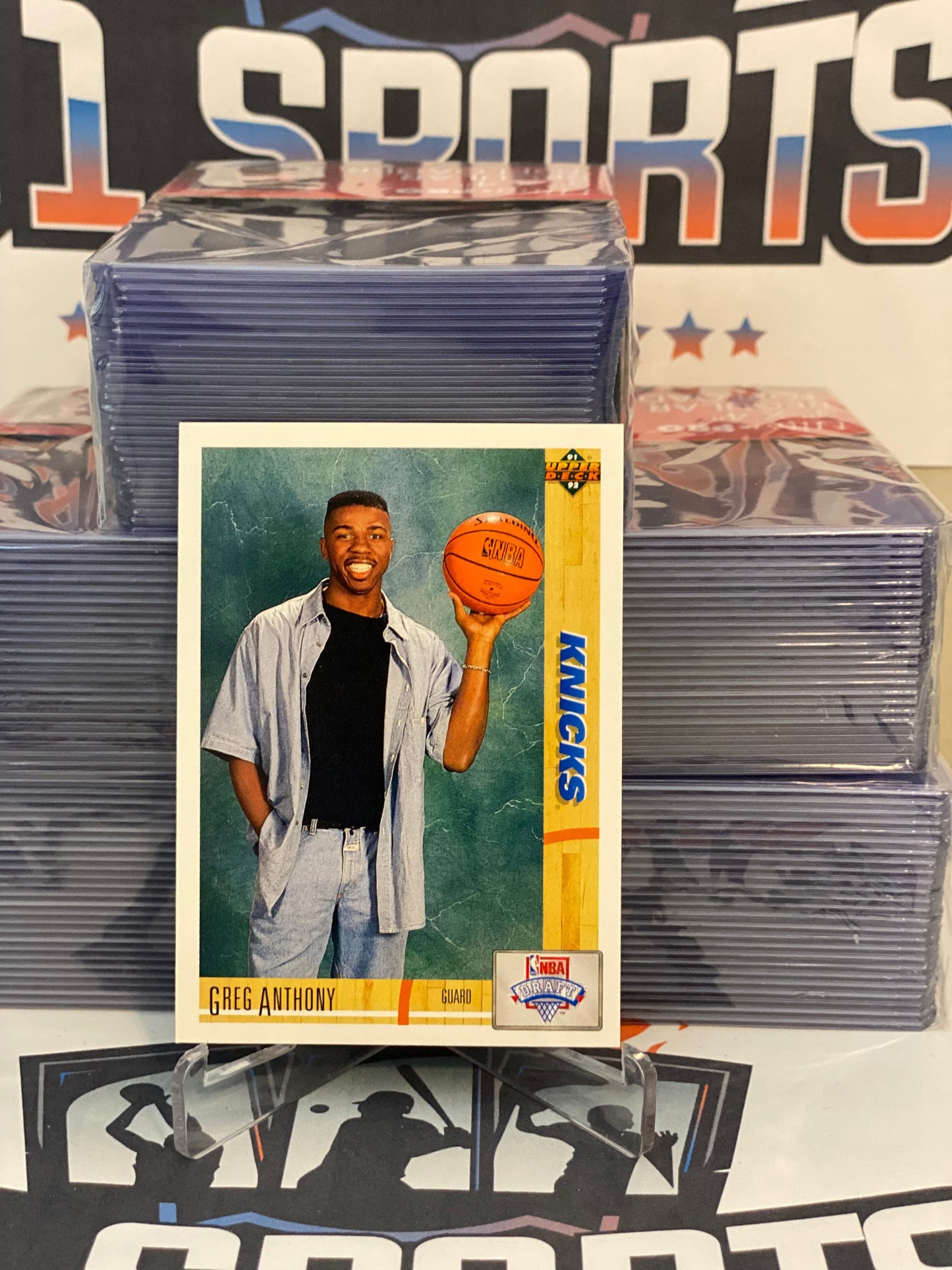 1991 Upper Deck Greg Anthony Rookie #7