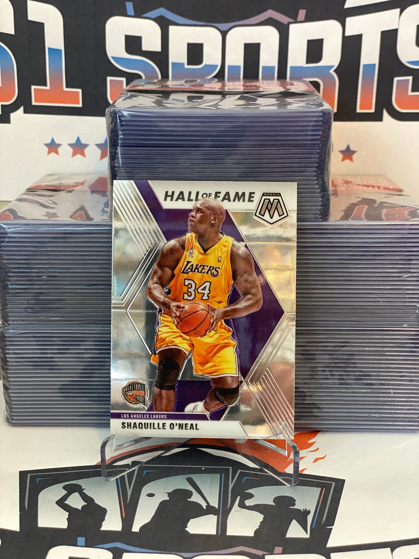 2019 Panini Mosaic (Hall of Fame) Shaquille O'Neal #281