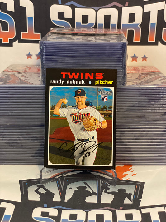 2020 Topps Heritage Randy Dobnak Rookie #534