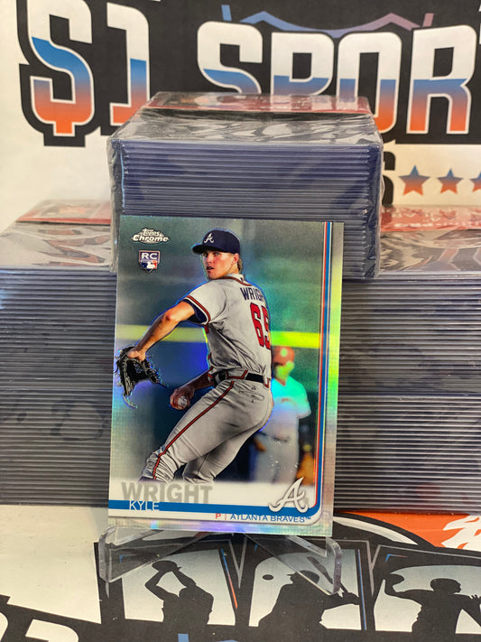 2019 Topps Chrome (Refractor) Kyle Wright Rookie #120