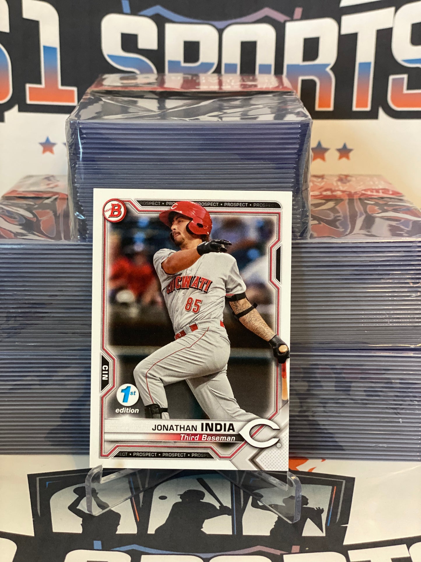 2021 Bowman 1st Edition Jonathan India #BFE-46